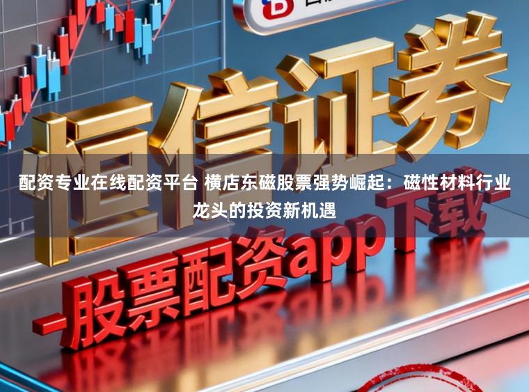 配资专业在线配资平台 横店东磁股票强势崛起：磁性材料行业龙头的投资新机遇
