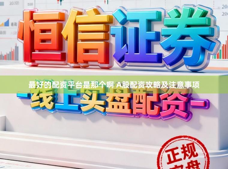 最好的配资平台是那个啊 A股配资攻略及注意事项